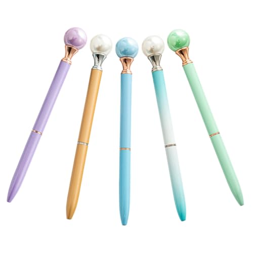 TOGEVAL 5 Teiliger Kugelschreiber, Multifunktionsstift, Ergonomischer Stift Für Den Täglichen Gebrauch, Schreibkugelschreiber, Tragbarer Schreibstift, Haushaltsbedarf, Haushaltsstift, von TOGEVAL