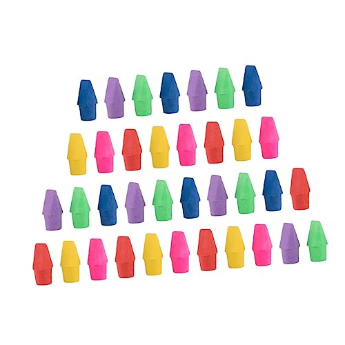 TOGEVAL 50 Stück Bleistiftkappen Bunte und Ergonomische Bleistiftverlängerungen für Schüler Schutzkappen für Schule und Büro Leicht und Langlebig TOGEVAL 50 Stück Bleistiftkappen Bunte und Ergonomische Bleistiftverlängerungen für Schüler Schutzkappen für Schule und Büro Leicht und Langlebig von TOGEVAL