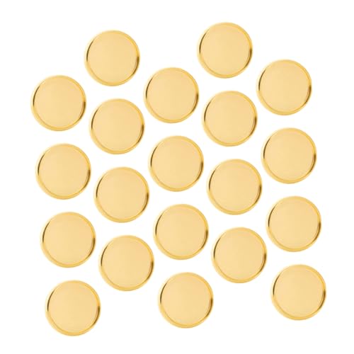 TOGEVAL 50 Stück Goldene Elektrobeschichtete Stabile Lose Bindescheiben Leichte Discs Langlebige Glatte Oberfläche Flexibel für Notizbuch Planer und Schnellhefter Geeignet TOGEVAL 50 Stück Goldene Elektrobeschichtete Stabile Lose Bindescheiben Leichte Discs Langlebige Glatte Oberfläche Flexibel für Notizbuch Planer und Schnellhefter Geeignet von TOGEVAL