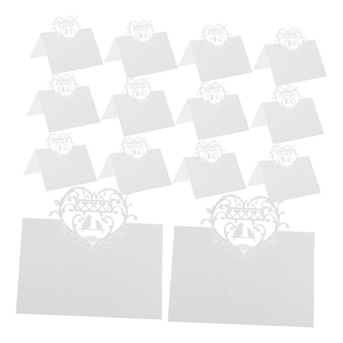 TOGEVAL 50 Stück Hochzeit Tischkarten mit Liebesvogel-motiv Elegante Sitzplatzkarten aus Stabilem Leichtem Karton Personalisierbar für Verlobungen Formelle Dinner und Festliche Events TOGEVAL 50 Stück Hochzeit Tischkarten mit Liebesvogel-motiv Elegante Sitzplatzkarten aus Stabilem Leichtem Karton Personalisierbar für Verlobungen Formelle Dinner und Festliche Events von TOGEVAL