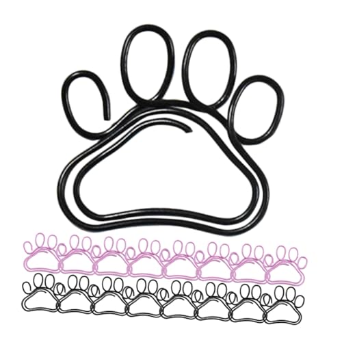 TOGEVAL 50 Stück Niedliche Katzenkrallen Büroklammern Kleine Metallklammern für Büro Fotos Dokumente Notizen Starke Klammerkraft Farben Schwarz und Rosa Praktisches Bürozubehör TOGEVAL 50 Stück Niedliche Katzenkrallen Büroklammern Kleine Metallklammern für Büro Fotos Dokumente Notizen Starke Klammerkraft Farben Schwarz und Rosa Praktisches Bürozubehör von TOGEVAL