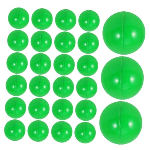TOGEVAL 50 Stück Offene Lotteriekugeln Grün Farbige Raffle Bälle zum Befüllen für Partyspiele Gewinnspiele Feierlichkeiten und Spieleinsatz Zuhause TOGEVAL 50 Stück Offene Lotteriekugeln Grün Farbige Raffle Bälle zum Befüllen für Partyspiele Gewinnspiele Feierlichkeiten und Spieleinsatz Zuhause von TOGEVAL