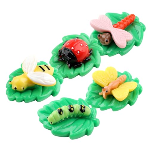 TOGEVAL Bastel-Charms Großpackung 5 Stück Mini-tierstatuen Aus Kunstharz Für Projekte Dekorative Ornamente TOGEVAL Bastel-Charms Großpackung 5 Stück Mini-tierstatuen Aus Kunstharz Für Projekte Dekorative Ornamente von TOGEVAL
