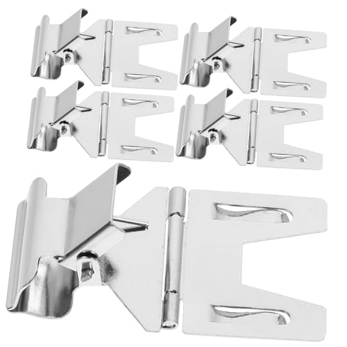 TOGEVAL 5Stücke Metall Preisschild Clips Robuste Werbeetiketten Halter für Supermärkte und Einzelhandelsgeschäfte Langlebig und Leicht Etikettenpräsentation von TOGEVAL