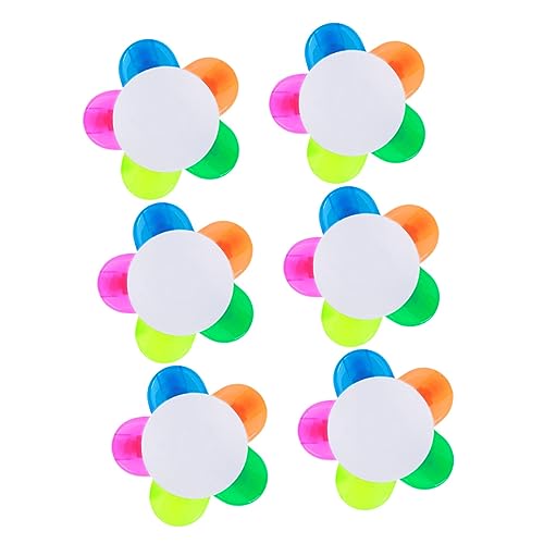 TOGEVAL 6 Stück Blütenblatt Förmige Fluoreszierende Marker Stifte Bunte Textmarker für Aquarell Schulbedarf und Kreative Projekte Wasserbasierte Geruchlos Leuchtende Farben TOGEVAL 6 Stück Blütenblatt Förmige Fluoreszierende Marker Stifte Bunte Textmarker für Aquarell Schulbedarf und Kreative Projekte Wasserbasierte Geruchlos Leuchtende Farben von TOGEVAL