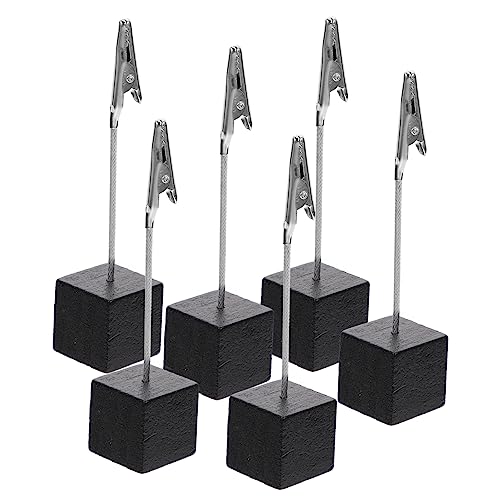 TOGEVAL 6 Stück Krokodil Clips für Büro Kreatives Farbiges Memo Clip Robuste Foto und Notizenhalter für Tischdeko für DIY Projekte und Bastelarbeiten Zufällige Farbe Zufällige Farbe von TOGEVAL