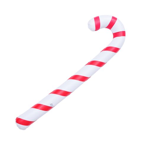 TOGEVAL 6 Stück Teiliges Aufblasbare Weihnachtskrücken Folienballons Rot Weiß Zuckerstangenmuster Wiederverwendbar Weihnachtsdeko für Geburtstag Party Weihnachten Drinnen und Draußen TOGEVAL 6 Stück Teiliges Aufblasbare Weihnachtskrücken Folienballons Rot Weiß Zuckerstangenmuster Wiederverwendbar Weihnachtsdeko für Geburtstag Party Weihnachten Drinnen und Draußen von TOGEVAL