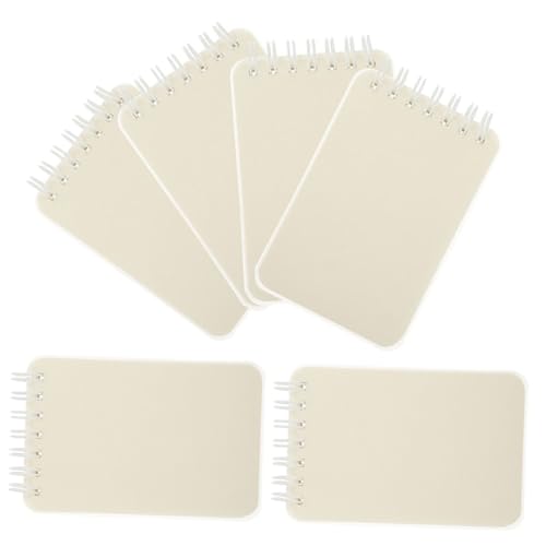 TOGEVAL 6 Stück Teiliges Mini Spiral Notizbuch Notepad Liniert Leicht Tragbar Skizzenbuch für Wasserfarben Zeichnungen und Büroorganisation TOGEVAL 6 Stück Teiliges Mini Spiral Notizbuch Notepad Liniert Leicht Tragbar Skizzenbuch für Wasserfarben Zeichnungen und Büroorganisation von TOGEVAL