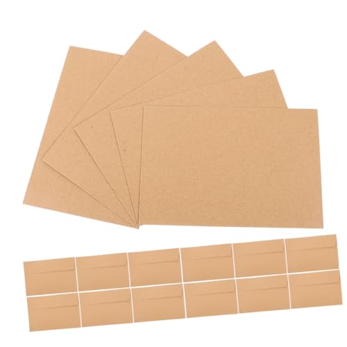 TOGEVAL 60 Stück Einladungsumschläge A4 Selbstklebende Umschläge Für Einladungskartenumschläge Papierumschläge Halter Briefpapierhüllen Partykartenumschläge von TOGEVAL