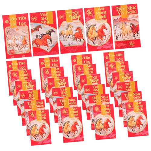 TOGEVAL 60 Stück Rote Umschläge Für Das Frühjahrsfest Des Des Pferdes Neujahrsumschläge Bao Li Xi Chinesische Geldbeutel Chinesisches Neujahrsumschlag Hong Bao Dunkelgrau Papier TOGEVAL 60 Stück Rote Umschläge Für Das Frühjahrsfest Des Des Pferdes Neujahrsumschläge Bao Li Xi Chinesische Geldbeutel Chinesisches Neujahrsumschlag Hong Bao Dunkelgrau Papier von TOGEVAL
