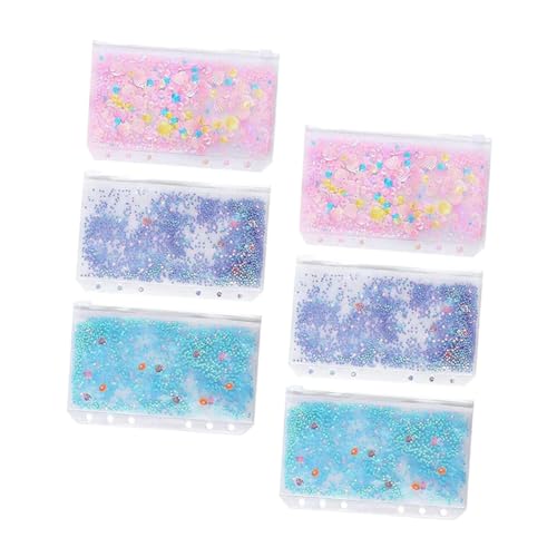 TOGEVAL 6Stücke Binder Teiliges mit Reißverschluss Wasserdichte und Reißfeste Aufbewahrung für Dokumente Karten und Quittungen für Notizbücher und Planer TOGEVAL 6Stücke Binder Teiliges mit Reißverschluss Wasserdichte und Reißfeste Aufbewahrung für Dokumente Karten und Quittungen für Notizbücher und Planer von TOGEVAL