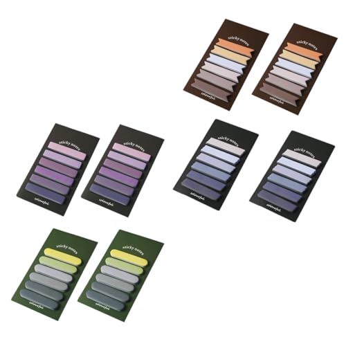 TOGEVAL 8 Sätze Teiliges Bunte Haftnotizen Selbstklebende Memo Pads mit Farbverlauf Praktische Notizzettel für Büro Schule und Alltag Handlich Beschreibbar Mehrfach Verwendbar TOGEVAL 8 Sätze Teiliges Bunte Haftnotizen Selbstklebende Memo Pads mit Farbverlauf Praktische Notizzettel für Büro Schule und Alltag Handlich Beschreibbar Mehrfach Verwendbar von TOGEVAL