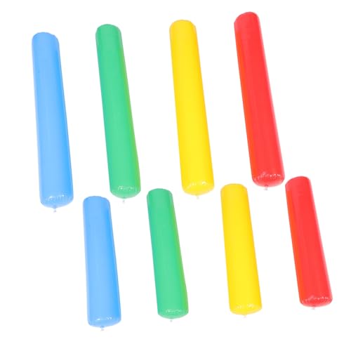 TOGEVAL 8 Stück Teiliges Aufblasbares Pvc partyspielzeug Bunte Cheer Sticks Wiederverwendbar Leicht Robust für Garten Kindergarten Partys und Spielspaß für Jungen und Mädchen TOGEVAL 8 Stück Teiliges Aufblasbares Pvc partyspielzeug Bunte Cheer Sticks Wiederverwendbar Leicht Robust für Garten Kindergarten Partys und Spielspaß für Jungen und Mädchen von TOGEVAL