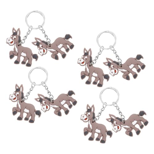 TOGEVAL 8 Stück Teiliges Donkey Schlüsselanhänger aus Langlebigem PVC Niedliche Cartoon Anhänger für Kindergeburtstags Party Süße Taschenanhänger und Tierische Mitgebsel als und Partydeko TOGEVAL 8 Stück Teiliges Donkey Schlüsselanhänger aus Langlebigem PVC Niedliche Cartoon Anhänger für Kindergeburtstags Party Süße Taschenanhänger und Tierische Mitgebsel als und Partydeko von TOGEVAL