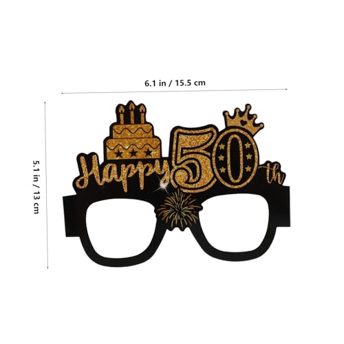 TOGEVAL 8 Stück Teiliges Lustige Geburtstagsbrillen Geburtstag Party-papierbrillen Fotorequisiten für Gruppenevents und Feierdekorationen TOGEVAL 8 Stück Teiliges Lustige Geburtstagsbrillen Geburtstag Party-papierbrillen Fotorequisiten für Gruppenevents und Feierdekorationen von TOGEVAL
