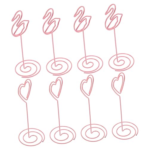 TOGEVAL 8 Stück Teiliges Memo Clip Halter für Fotos und Karten Dekorativer Tischkartenhalter aus Robustem für Notizen Menükarten und Kreative Tischdekoration TOGEVAL 8 Stück Teiliges Memo Clip Halter für Fotos und Karten Dekorativer Tischkartenhalter aus Robustem für Notizen Menükarten und Kreative Tischdekoration von TOGEVAL