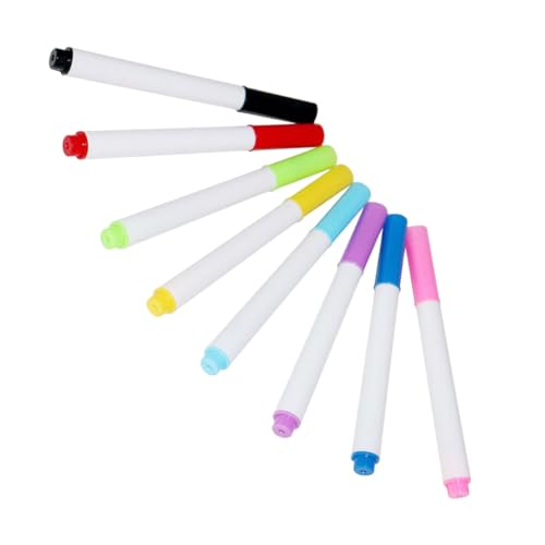 TOGEVAL 8 Stück Teiliges Whiteboard marker Wasserbasierter Radierbarer Tinte in Leuchtenden Farben Waschbar Vielseitig für Büro Schule und Zuhause Einfache Handhabung und Klare Schrift TOGEVAL 8 Stück Teiliges Whiteboard marker Wasserbasierter Radierbarer Tinte in Leuchtenden Farben Waschbar Vielseitig für Büro Schule und Zuhause Einfache Handhabung und Klare Schrift von TOGEVAL