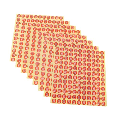 TOGEVAL 80 Blatt Selbstklebende Runde Größenetiketten Xs Klare Druckfarben Praktische Kleidungsetiketten für Einzelhandel und Textilorganisation Einfach Abziehbar und Haftstark TOGEVAL 80 Blatt Selbstklebende Runde Größenetiketten Xs Klare Druckfarben Praktische Kleidungsetiketten für Einzelhandel und Textilorganisation Einfach Abziehbar und Haftstark von TOGEVAL