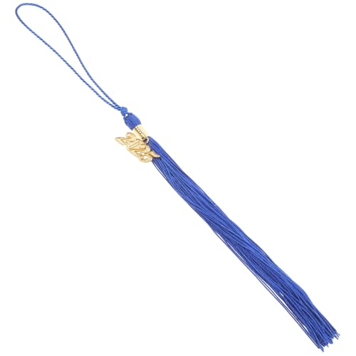 TOGEVAL Abschlussquaste mit Goldenem Charm Abschlusskappen Dekoration Einfach Anzubringendes Abschluss Accessoire für Abschlussfeier und Erinnerungsstück TOGEVAL Abschlussquaste mit Goldenem Charm Abschlusskappen Dekoration Einfach Anzubringendes Abschluss Accessoire für Abschlussfeier und Erinnerungsstück von TOGEVAL