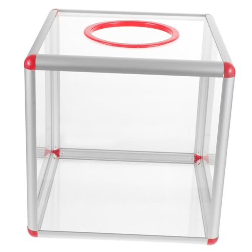 TOGEVAL Acryl Losbox Transparent Große Kapazität Robuste Lotteriebox für Wahlurne Spendenbox Party Sammelbox für Veranstaltungen und Feierlichkeiten TOGEVAL Acryl Losbox Transparent Große Kapazität Robuste Lotteriebox für Wahlurne Spendenbox Party Sammelbox für Veranstaltungen und Feierlichkeiten von TOGEVAL