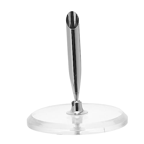 TOGEVAL Acryl Stifthalter mit Runder Basis Eleganter Stifthalter für Hochzeiten Verlobungen und Besondere Anlässe von TOGEVAL