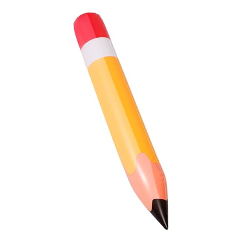 TOGEVAL Aufblasbarer PVC Bleistift Luftballon Orangener Riesenballon für Schulanfang Party Klassenzimmer Dekoration Back To School Party Zubehör TOGEVAL Aufblasbarer PVC Bleistift Luftballon Orangener Riesenballon für Schulanfang Party Klassenzimmer Dekoration Back To School Party Zubehör von TOGEVAL