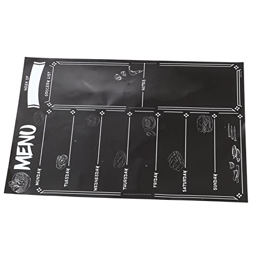 TOGEVAL Blatt Menü Board Tafel Kühlschrank Notizblock Menü Für Kühlschrank Kühlschrank Board Kühlschrank Menü Board Kühlschrank Dry Erase Board Kühlschrank von TOGEVAL