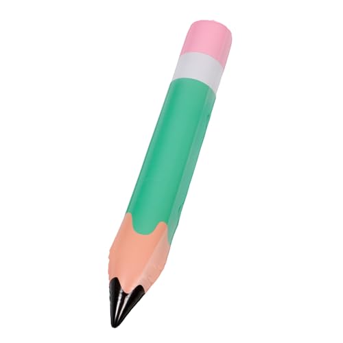 TOGEVAL Blow Up Pencil Balloon Deko für Unterricht Lustige PVC Luftballon Dekoration für Rückkehr zur Schule Classroom Attraktion und Foto Requisite TOGEVAL Blow Up Pencil Balloon Deko für Unterricht Lustige PVC Luftballon Dekoration für Rückkehr zur Schule Classroom Attraktion und Foto Requisite von TOGEVAL
