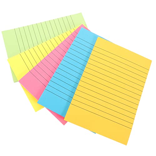 TOGEVAL Bunte Haftnotizen Notizblöcke Fluoreszierenden Farben für Büro Schule und Zuhause Selbstklebende Liniert Einfach zu Hochwertige Haftnotizen TOGEVAL Bunte Haftnotizen Notizblöcke Fluoreszierenden Farben für Büro Schule und Zuhause Selbstklebende Liniert Einfach zu Hochwertige Haftnotizen von TOGEVAL