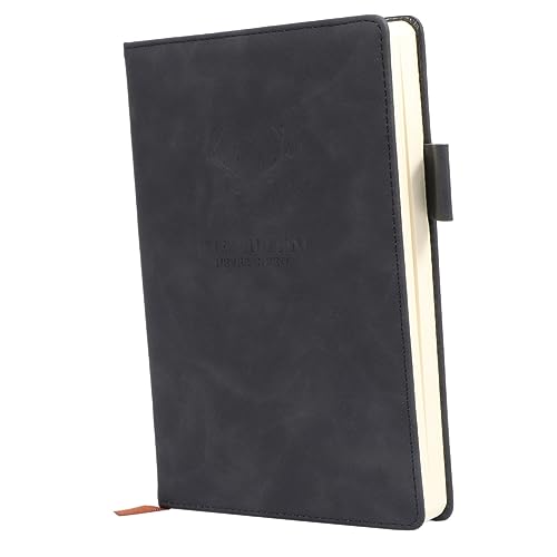 TOGEVAL Business Office Notizbuch PU Retro Dickes Leichtes Schreibheft Liniert für Schule Büro Meeting und Notizen Schwarzes Tagebuch für Freunde und Familie TOGEVAL Business Office Notizbuch PU Retro Dickes Leichtes Schreibheft Liniert für Schule Büro Meeting und Notizen Schwarzes Tagebuch für Freunde und Familie von TOGEVAL