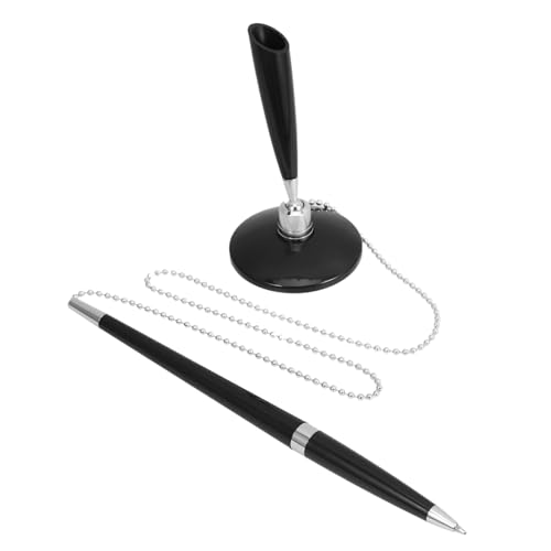 TOGEVAL Desktop Kugelschreiber Mit Kette Fester Schreibtisch Stift Für Büro Bank Hotel Ergonomisch Mit Schnelltrocknender Tinte Stabil Und Elegant Für Tägliches Schreiben TOGEVAL Desktop Kugelschreiber Mit Kette Fester Schreibtisch Stift Für Büro Bank Hotel Ergonomisch Mit Schnelltrocknender Tinte Stabil Und Elegant Für Tägliches Schreiben von TOGEVAL