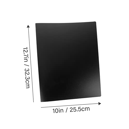 TOGEVAL Dokumentenordner mit Ringen Robuster File Organizer Folder aus Hochwertigem Material Praktischer Büro und Schulordner zur Geordneten Ablage Wichtiger Dokumente von TOGEVAL