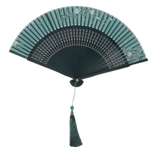 TOGEVAL Faltbarer Holz-handfächer Vintage Chinesischer Fächer mit Blumenmuster Leicht Tragbar und Faltbar für Tanz Hochzeit Party Fotorequisite Sommerdekoration Geschenkidee TOGEVAL Faltbarer Holz-handfächer Vintage Chinesischer Fächer mit Blumenmuster Leicht Tragbar und Faltbar für Tanz Hochzeit Party Fotorequisite Sommerdekoration Geschenkidee von TOGEVAL