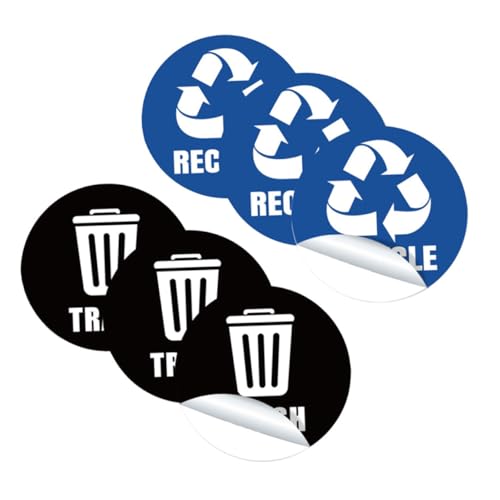 TOGEVAL Garbage Classification Label Sticker Teilig Selbstklebend Umweltfreundlich Wiederverwendbar Mülltonnen Aufkleber Mülltrennung Hinweis Sticker für Abfallbehälter Innenbereich TOGEVAL Garbage Classification Label Sticker Teilig Selbstklebend Umweltfreundlich Wiederverwendbar Mülltonnen Aufkleber Mülltrennung Hinweis Sticker für Abfallbehälter Innenbereich von TOGEVAL