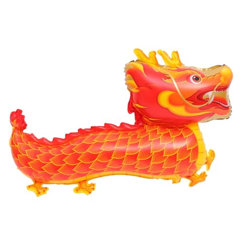 TOGEVAL Großer Roter Drachen Luftballon Lebendige Frühlingsfest Dekoration Leichter Tragbarer Partyballon mit Detailreichem Drachenmotiv für Familienfeiern und Neujahrsfest TOGEVAL Großer Roter Drachen Luftballon Lebendige Frühlingsfest Dekoration Leichter Tragbarer Partyballon mit Detailreichem Drachenmotiv für Familienfeiern und Neujahrsfest von TOGEVAL
