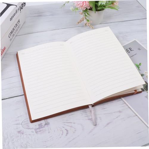 TOGEVAL Hardcover Notizbuch aus PU Leder mit Dekorativem Bindeband Umfangreiches Schreibbuch Rezeptbuch und Tagebuch für Zuhause Büro und Schule Braun TOGEVAL Hardcover Notizbuch aus PU Leder mit Dekorativem Bindeband Umfangreiches Schreibbuch Rezeptbuch und Tagebuch für Zuhause Büro und Schule Braun von TOGEVAL