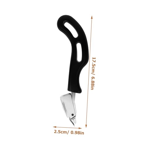 TOGEVAL Heavy Duty Heftklammerentferner aus Multifunktionaler Handheld Nagelzieher für Möbelreparatur Holzarbeiten und Rahmen Robustes Werkzeug für Büro und Heimwerker von TOGEVAL