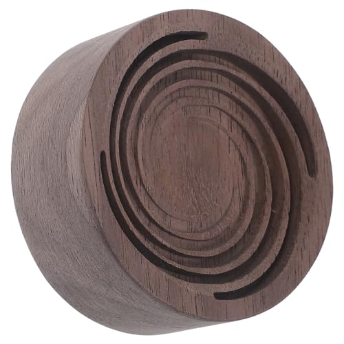 TOGEVAL Holz Diffusor für Ätherische Öle Natürlicher Aromatherapie Diffusor für Auto Büro und Zuhause Runde Form aus Walnussholz für Duftöl und Aromatische TOGEVAL Holz Diffusor für Ätherische Öle Natürlicher Aromatherapie Diffusor für Auto Büro und Zuhause Runde Form aus Walnussholz für Duftöl und Aromatische von TOGEVAL