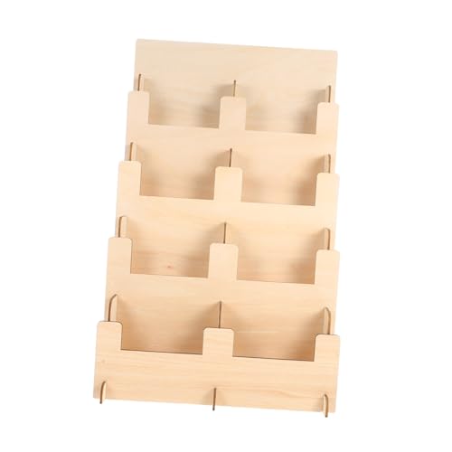 TOGEVAL Holz Grußkartenständer Stufiger Multifunktionaler Kartenhalter für Postkarten Fotos Grußkarten und Broschüren Stabiler Displayständer aus Holz für Vielseitige Anwendungen TOGEVAL Holz Grußkartenständer Stufiger Multifunktionaler Kartenhalter für Postkarten Fotos Grußkarten und Broschüren Stabiler Displayständer aus Holz für Vielseitige Anwendungen von TOGEVAL