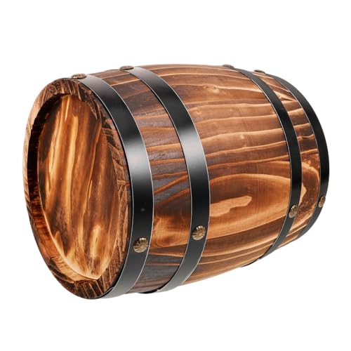 TOGEVAL Holzfass Deko Vintage Weinfass Modell für Bar Küche aus Natürlichem Holz Vielseitig Einsetzbar Perfektes Wohnaccessoire für Restaurants und Zuhause TOGEVAL Holzfass Deko Vintage Weinfass Modell für Bar Küche aus Natürlichem Holz Vielseitig Einsetzbar Perfektes Wohnaccessoire für Restaurants und Zuhause von TOGEVAL