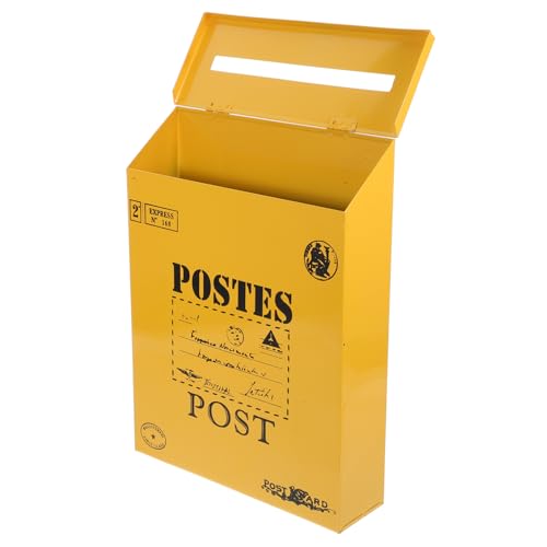 TOGEVAL Home Mailbox, Wandmontage Für Den Außenbereich, Briefkasten Zur Wandmontage, Eisenbriefkasten, Metallbriefkasten, Haushaltsbriefkasten, Wandbriefkasten, Hängender Briefkasten, TOGEVAL Home Mailbox, Wandmontage Für Den Außenbereich, Briefkasten Zur Wandmontage, Eisenbriefkasten, Metallbriefkasten, Haushaltsbriefkasten, Wandbriefkasten, Hängender Briefkasten, von TOGEVAL