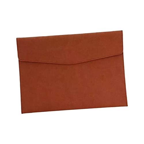 TOGEVAL Imitation Leder Dokumententasche für Geschäftsunterlagen Große Kapazität Tragbar und Leicht für Büro und Reisen mit Druckknopfverschluss zur Sicheren Aufbewahrung TOGEVAL Imitation Leder Dokumententasche für Geschäftsunterlagen Große Kapazität Tragbar und Leicht für Büro und Reisen mit Druckknopfverschluss zur Sicheren Aufbewahrung von TOGEVAL