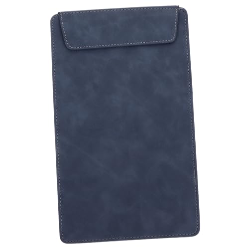 TOGEVAL Klemmbrett Tragbares Büro Clipboard aus Robustem Kunstleder in Jeansblau Vielseitiges Schreibbrett und Papierklemmenhalter für Akten Menüs Dokumente für Büro und Konferenzen TOGEVAL Klemmbrett Tragbares Büro Clipboard aus Robustem Kunstleder in Jeansblau Vielseitiges Schreibbrett und Papierklemmenhalter für Akten Menüs Dokumente für Büro und Konferenzen von TOGEVAL