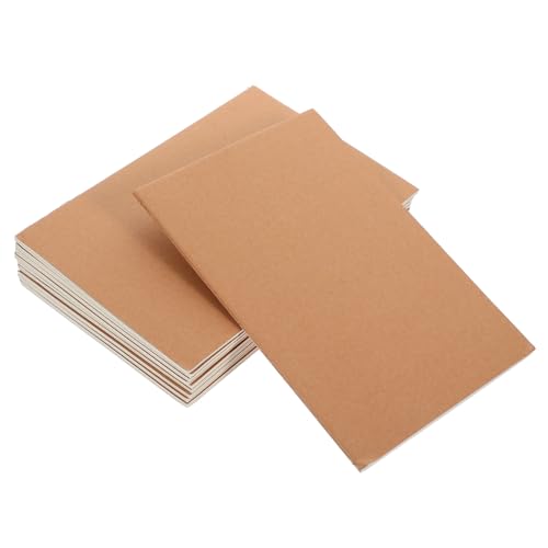 TOGEVAL Kraftpapier Notizbücher Blanko Langlebiges Tragbares Kleines Notizheft für Schüler Büro Reisen und Journaling TOGEVAL Kraftpapier Notizbücher Blanko Langlebiges Tragbares Kleines Notizheft für Schüler Büro Reisen und Journaling von TOGEVAL