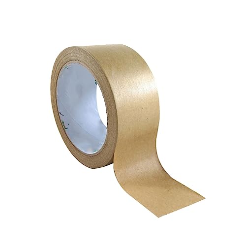 TOGEVAL Kraftpapierband Dekoratives Klebeband für DIY Projekte Wasserfest Abriebfest für Bastelarbeiten und Kreative Verpackungen von TOGEVAL