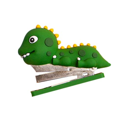 TOGEVAL Kreativer Mini Dinosaurier Tacker aus Weichem Silikon Tragbares Handliches Heftgerät für Büro und Schule Niedliches Design Einfach zu Bedienen als für Schüler und Berufseinsteiger TOGEVAL Kreativer Mini Dinosaurier Tacker aus Weichem Silikon Tragbares Handliches Heftgerät für Büro und Schule Niedliches Design Einfach zu Bedienen als für Schüler und Berufseinsteiger von TOGEVAL