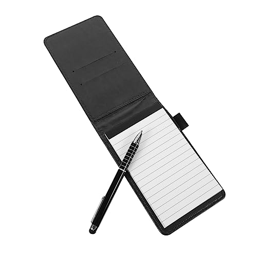 TOGEVAL Kreatives Notizbuch mit Multifunktionalen Memo Pad und Metallic Stift Leicht und Tragbar für Schule Arbeit und Reisen Schwarz für Notizen und To Do Listen TOGEVAL Kreatives Notizbuch mit Multifunktionalen Memo Pad und Metallic Stift Leicht und Tragbar für Schule Arbeit und Reisen Schwarz für Notizen und To Do Listen von TOGEVAL