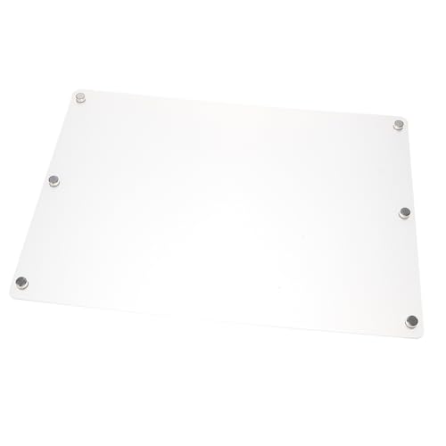 TOGEVAL Kühlschrank Magnettafel aus Abwischbar und Wiederverwendbar Kreatives Message Board für Büro Zuhause und Schule Stift und Radiergummi von TOGEVAL