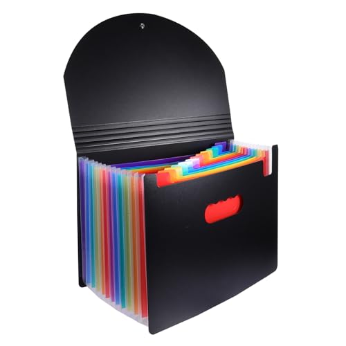 TOGEVAL Lagiger Erweiterbarer Dokumentenordner mit Deckel Bunter Regenbogen Fächermappe aus Robustem Material Praktischer Papieraufbewahrungstasche für Büro und Schule Vielseitiger TOGEVAL Lagiger Erweiterbarer Dokumentenordner mit Deckel Bunter Regenbogen Fächermappe aus Robustem Material Praktischer Papieraufbewahrungstasche für Büro und Schule Vielseitiger von TOGEVAL