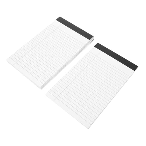 TOGEVAL Legal Notepad Liniert Tragbares Abreißbares Schreibblock für Büro Schule Zuhause Memo Notizbuch mit Langlebig und Einfach zu Beschriften TOGEVAL Legal Notepad Liniert Tragbares Abreißbares Schreibblock für Büro Schule Zuhause Memo Notizbuch mit Langlebig und Einfach zu Beschriften von TOGEVAL